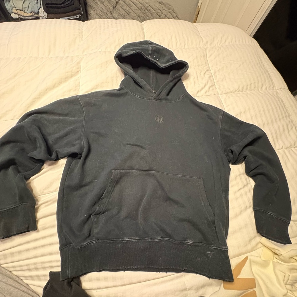 Acid wash hoodie